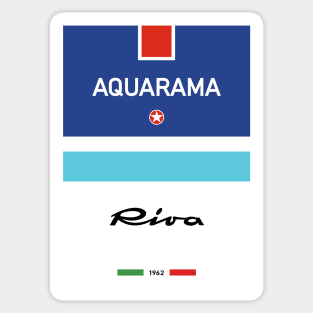 Riva Aquarama Rivarama Milan Italia Italy Sticker